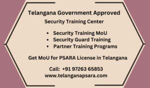 Govt. Approved Security Training in Telangana