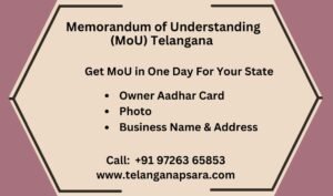 Memorandum of Understanding Telangana