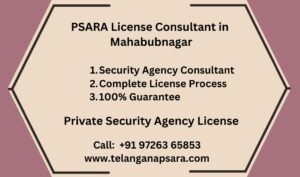 PSARA License Consultant Mahbubnagar