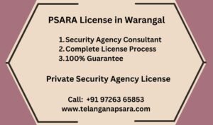 PSARA License in Warangal